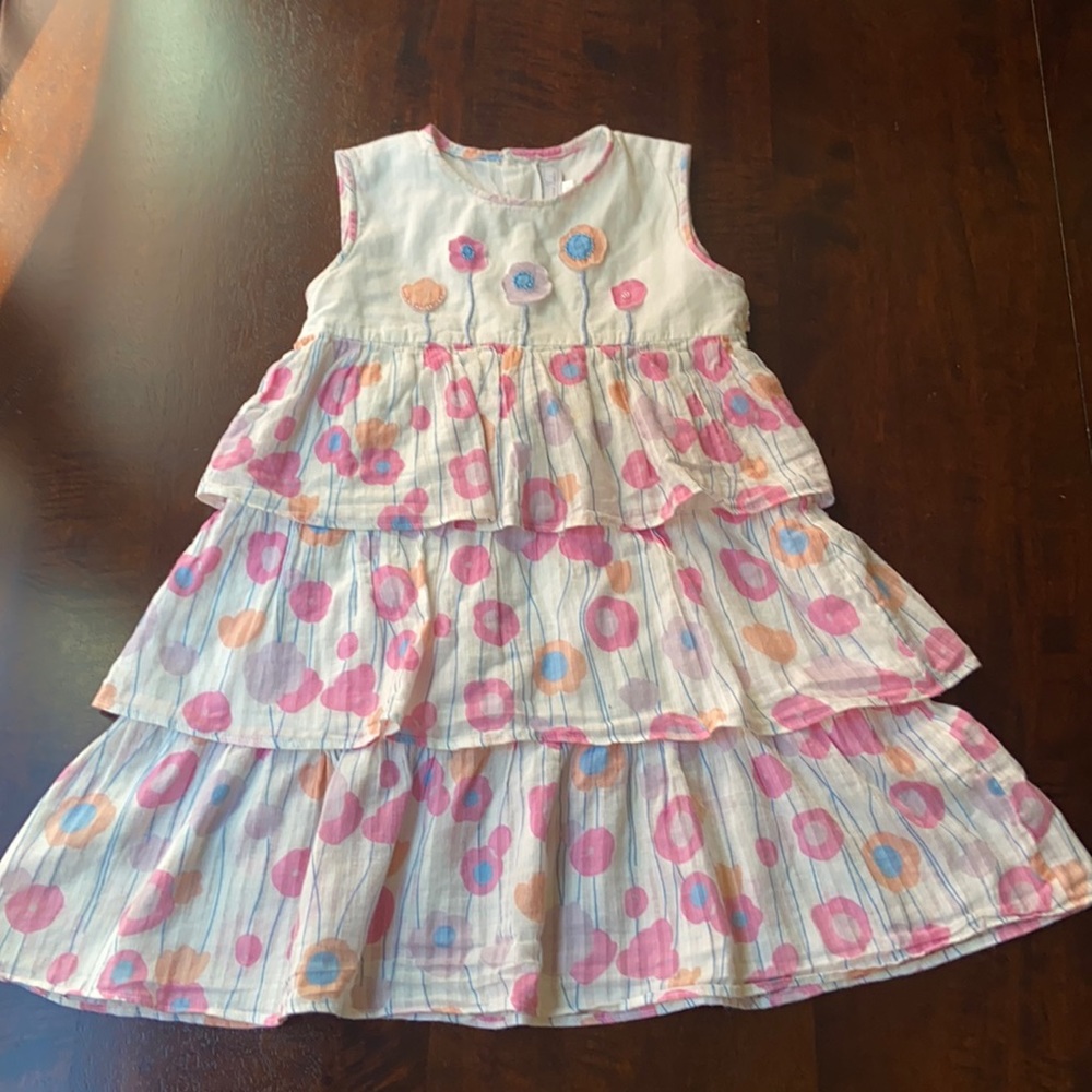 Fantaisie Kids Layered Sleeveless Dress